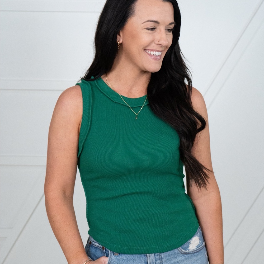 Green Free Me Tank